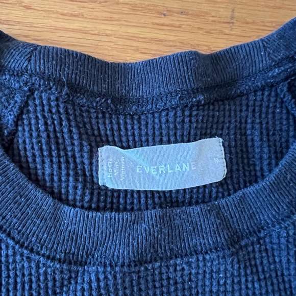 Everlane Waffle Knit Long-sleeve (x2) - Picture 2 of 3